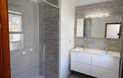 Reforma completa de baños cambio de sanitarios,